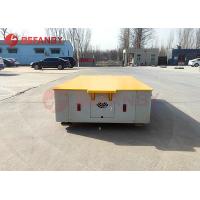 China 20t Battery Powered Trackless Transfer Cart Heavy Duty Warehouse Transporter factory