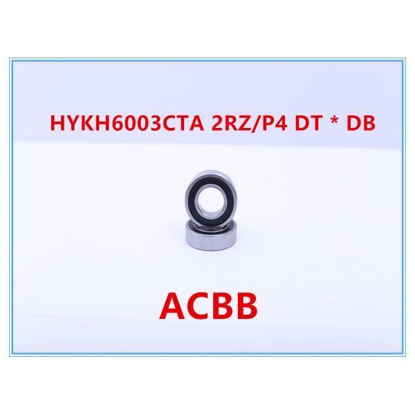 Quality HYKH6003CTA 2RZ/P4 DTxDB High Speed Ball Bearing 60000RPM-68000RPM for sale
