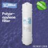 China 10 Inch PP Cotton Sediment Filter Cartridge , 5 Micron Drinking Water Filter factory