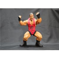 China Customized Collectible Vinyl Toys Muscle Man With Surprised Expression for sale