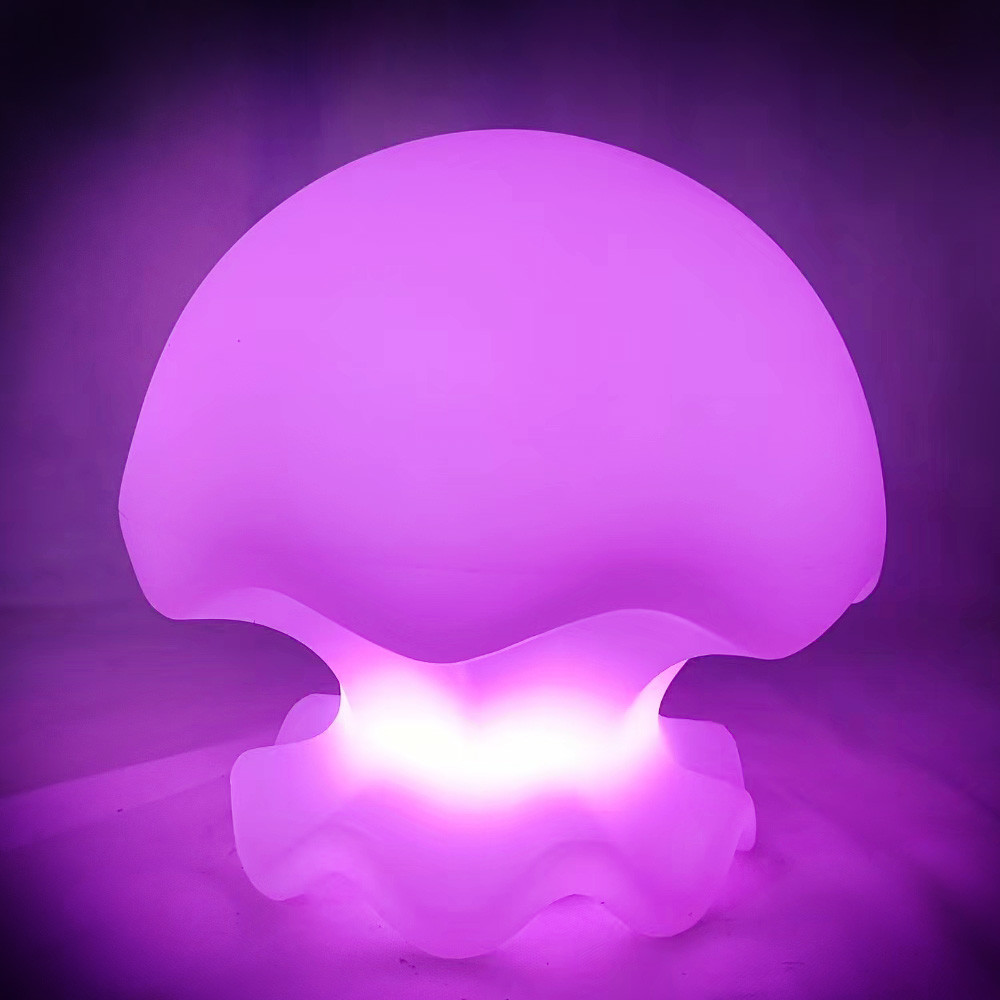 China Rechargeable Color Changing Bedside Lamp Decorative Jellyfish Style factory