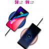 China LED Light Wireless Phone Charger Pad For Iphone Xs Max X 8 Plus Mobile Devices factory