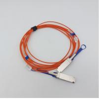 Quality Orange 40GbE QSFP+ Active Optical Mellanox DAC Cable Ethernet MC2210310-015 15M for sale