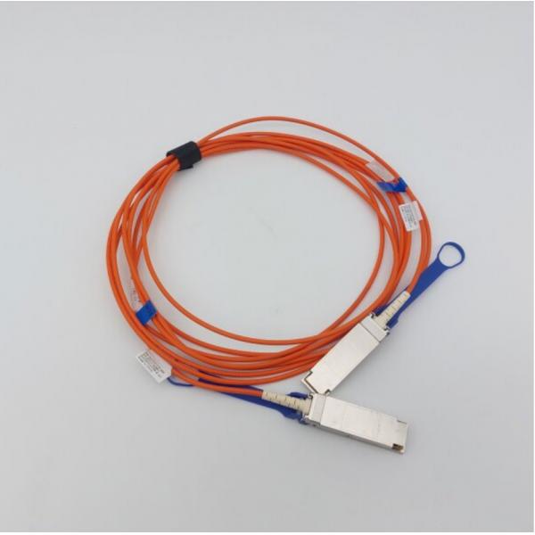 Quality Orange 40GbE QSFP+ Active Optical Mellanox DAC Cable Ethernet MC2210310-015 15M for sale