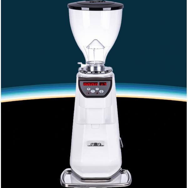 Quality ABS Hopper Doserless Coffee Grinder Commercial Automatic Burr Coffee Grinder for sale