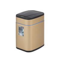 China 2.6 Gallon Pedal Operated Dustbin , SS Kitchen Garbage Can With Lid factory