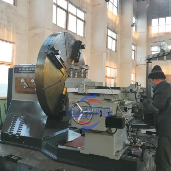 Quality Horizontal CNC Lathe Machine Easily Operation Facing Lathe For Tyre Mold for sale
