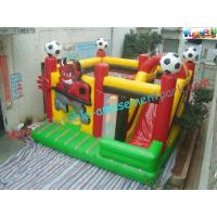 Quality Custom Football Inflatable Combo In One , Bull Combo Units With Affordable Price for sale