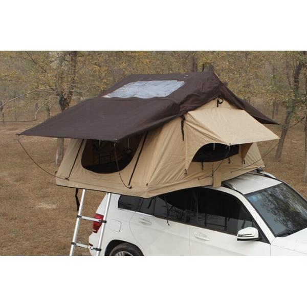 Quality Easy On 4x4 Roof Top Tent Stainless Steel Pole Material For 2 Person for sale