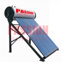 Quality 250L Compact Pressurized Evacuated Tube Integrated Solar Water Heater for Home for sale