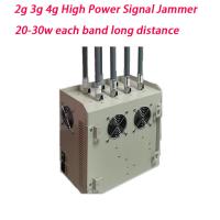 China VSWR System 8 Channels 240w 100m Prison Cell Phone Jammer factory