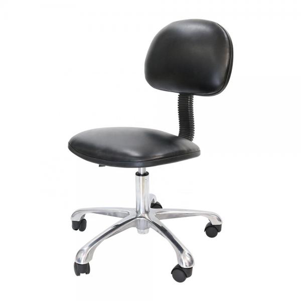 Quality Adjustable ESD Lab Chair Metal Vertical Gas Lifting Task Chair In Cleanroom for sale