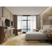 China Hotel bedroom furniture sets for 5 star hotel rooms solid wood bedroom furniture factory