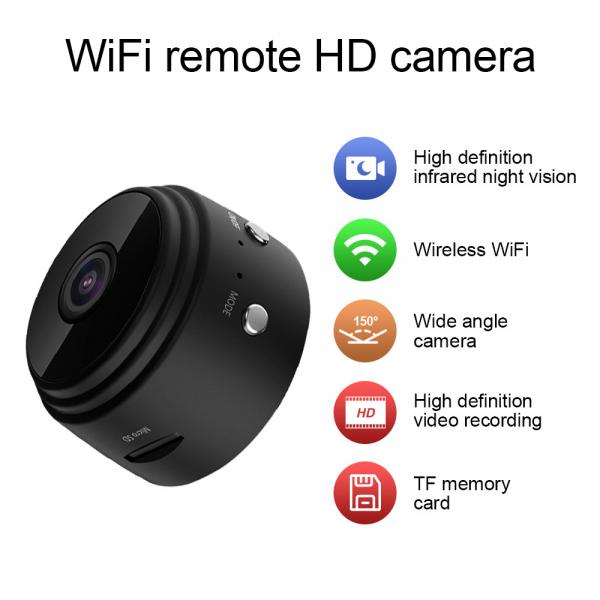 Quality Voice App Remote Wireless Smart Security Camera WPA2 150g for sale