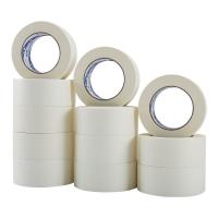 China OEM Removable Indoor Wall Crepe Paint Self Adhesive White Natural Rubber Wholesale Masking Tape factory