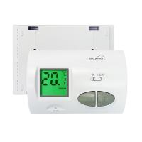 China White Omron Relay Wired Heated Floor Thermostat For Indoor Bedroom factory