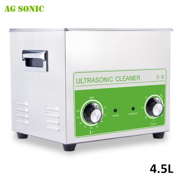 Quality 4L 180W Laboratory Ultrasonic Cleaner , Acid - Proof Mini Ultrasonic Cleaner  for sale