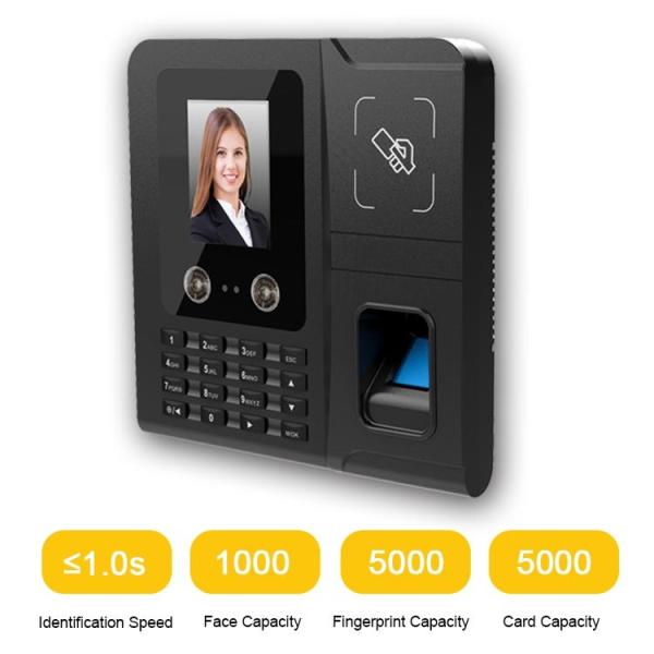 Quality POE Powered Desktop Software RS485 Face Recognition Machines for sale