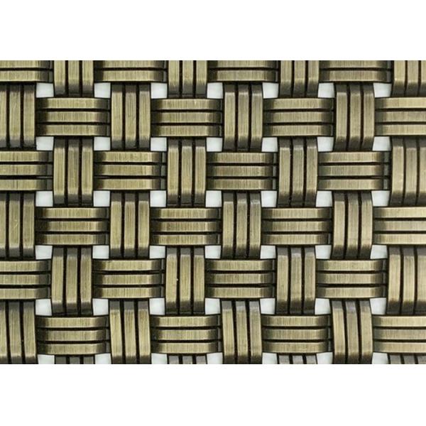 Quality 1.5m SS304 Architectural Metal Screen Panels Decor Plain Weave Wire Mesh Facade for sale