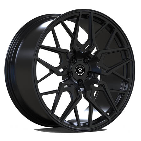Quality Gloss black painted finish monoblock alloy rims urus 1 piece 23 inch 23x11 forged wheels for sale