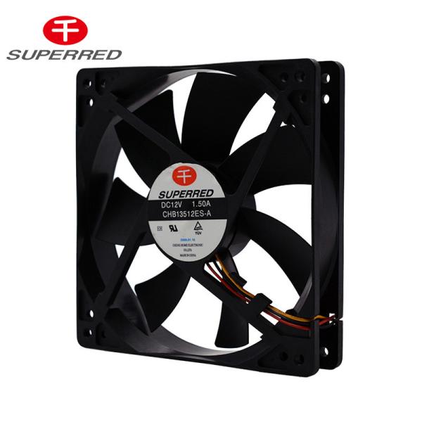 Quality DC 12V 135x25mm High Air Flow Brushless Cooling Fan for sale