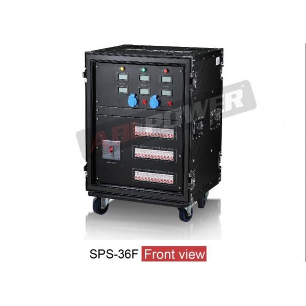 Quality Three Phase Camlock 36 Channels 200A Power Distro Boxes for sale