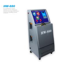 China HW-880 5.4m3/H Automotive AC Recovery Machine AC Gas Charging Machine factory