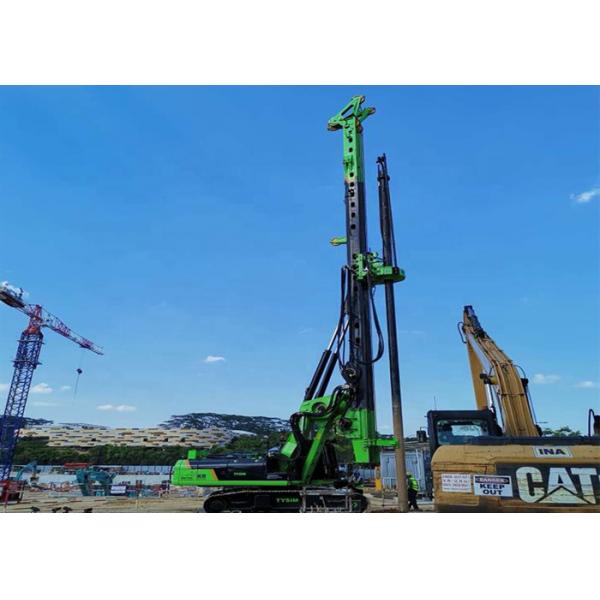 Quality 52m 1500mm Bore Pile Machine Single Load Transportation Full Hydraulic Drilling Rig for sale