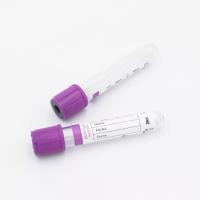 Quality Radiat Sterilization Purple Cap K2edta Anticoagulant Test Tube 13*75mm for sale