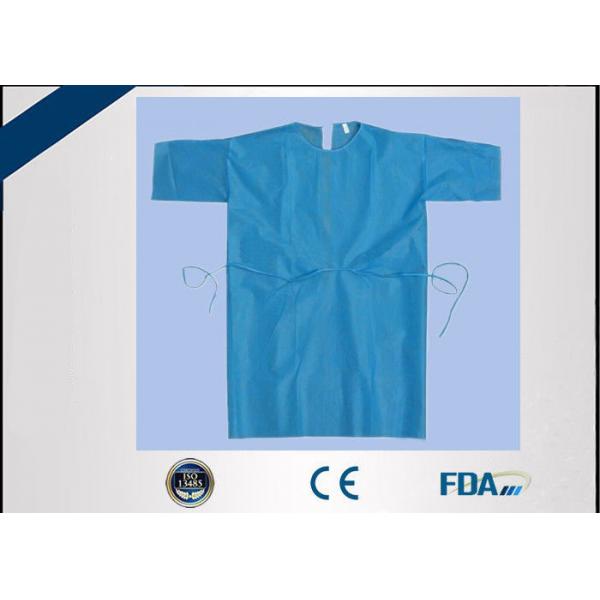 Quality Non Woven Disposable Isolation Gown Biodegradable For Clean Room / Research Lab for sale