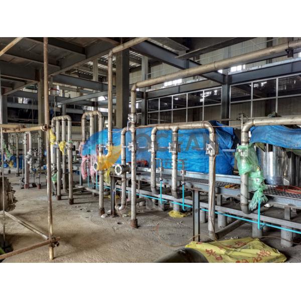 Quality Rapeseed Oil Edible Oil Refinery Plant 304 SS Soybean Oil Refinery Plant for sale