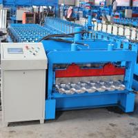 Quality Monterrey Step 20m/Min Tile Roofing Roll Forming Machine Work Automatically for sale