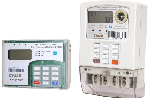 Quality Footprint  Private Wireless Electricity Meter with CIU UIU , STS Prepaid Meters for sale
