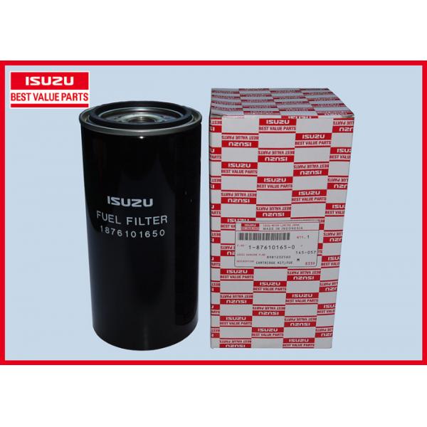 Quality Metal ISUZU Fuel Filter 1876101650 , CYZ / EXZ 6WF1 Diesel Fuel Filter for sale