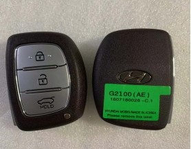 Quality 95440-G2100 Hyundai Remote Key Fob 433 Mhz ID 47 Black Color With Logo for sale