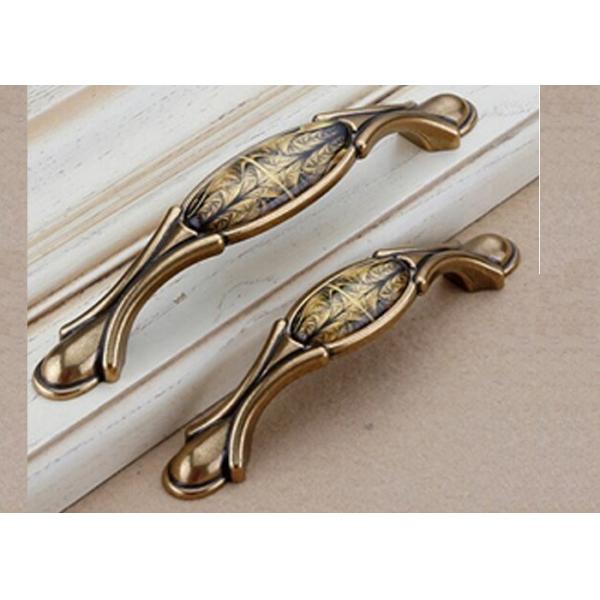 Quality Dumb Bronze Ceramic Contemporary Cabinet Hardware For Wardrobe Door Drawer for sale