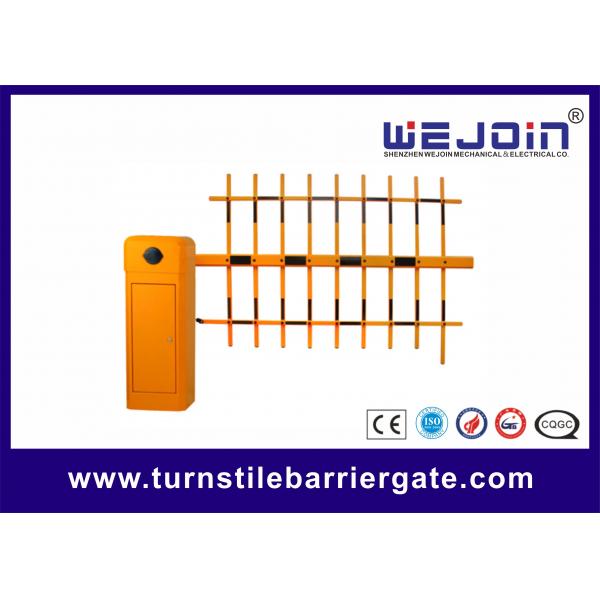 Quality Three Fence Parking Barrier Gate , Road Barrier Gate Arms 4m Boom Length for sale