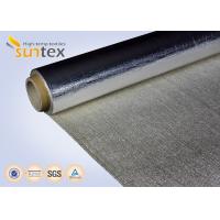 China Aluminum Foil Laminated Fabric For Thermal Insulation Cover, Heat Resistant Curtain, Duct factory