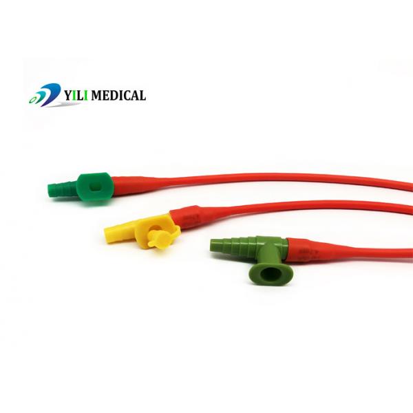 Quality Harmless PVC Red Robin Suction Catheter Stable With Control Valve for sale