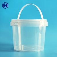 Quality Cream Butter IML Bucket Ice Plastic Tubs PP Food Container Round Biscuit for sale