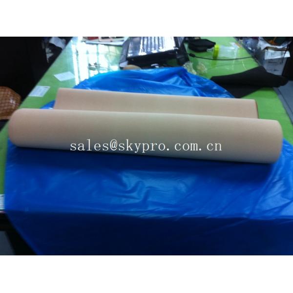 Quality Commercial Natural foam  Neoprene Rubber Sheet roll for mouse pad use for sale