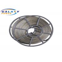 China 18mm 200kN Galvanized Steel Anti Twist Wire Rope With 6 Squares factory