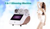 China 5 In 1 Cavitation RF Slimming Machine , Vacuum Body Slimming Device factory