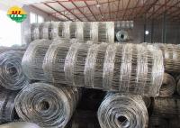 China HUILONG Hinge Joint Wire Mesh , Farming Fencing Galvanised Wire Height 100CM factory