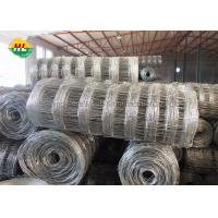 China HUILONG Hinge Joint Wire Mesh , Farming Fencing Galvanised Wire Height 100CM factory