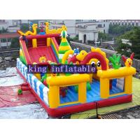 China Inflatable Disney Amusement Park With Mickey Mouse And Donald Duck factory