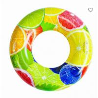 China Fruit shaped water park girl's smooth leak proof swimming circle factory
