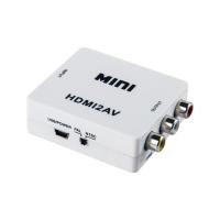 China Plug And Play 4K*2K 3xRCA Mini HDMI To AV Converter factory