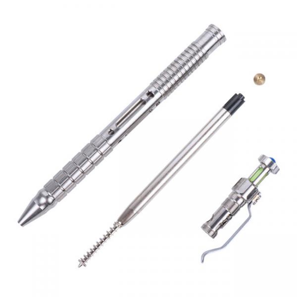 Quality High Precision Multi Tool Titanium Tactical Pen for Hunting Writing for sale
