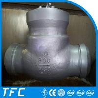 China API 6D butt welding pressure seal bonnet swing check valve factory